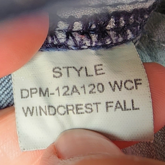 Dear John Joyrich Comfort Skinny Dark Wash Blue Denim Jeans Women's 26 Frayed - Picture 8 of 8